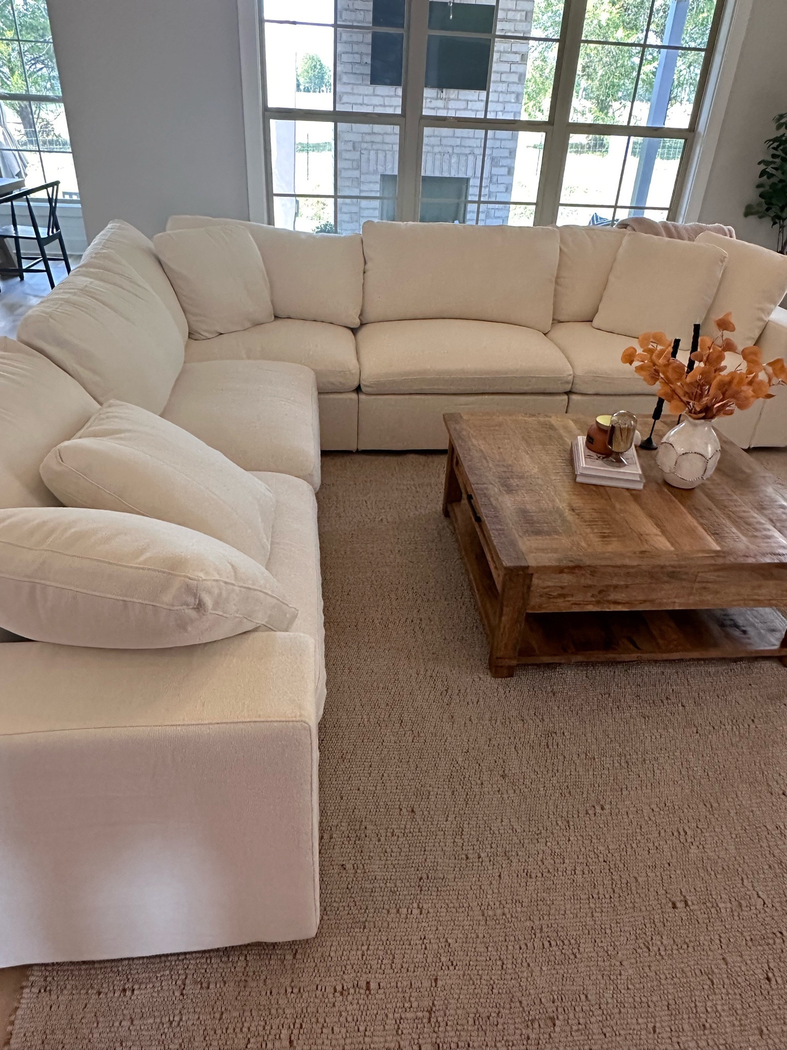 4 Seat Modular Corner Sectional Curated On LTK