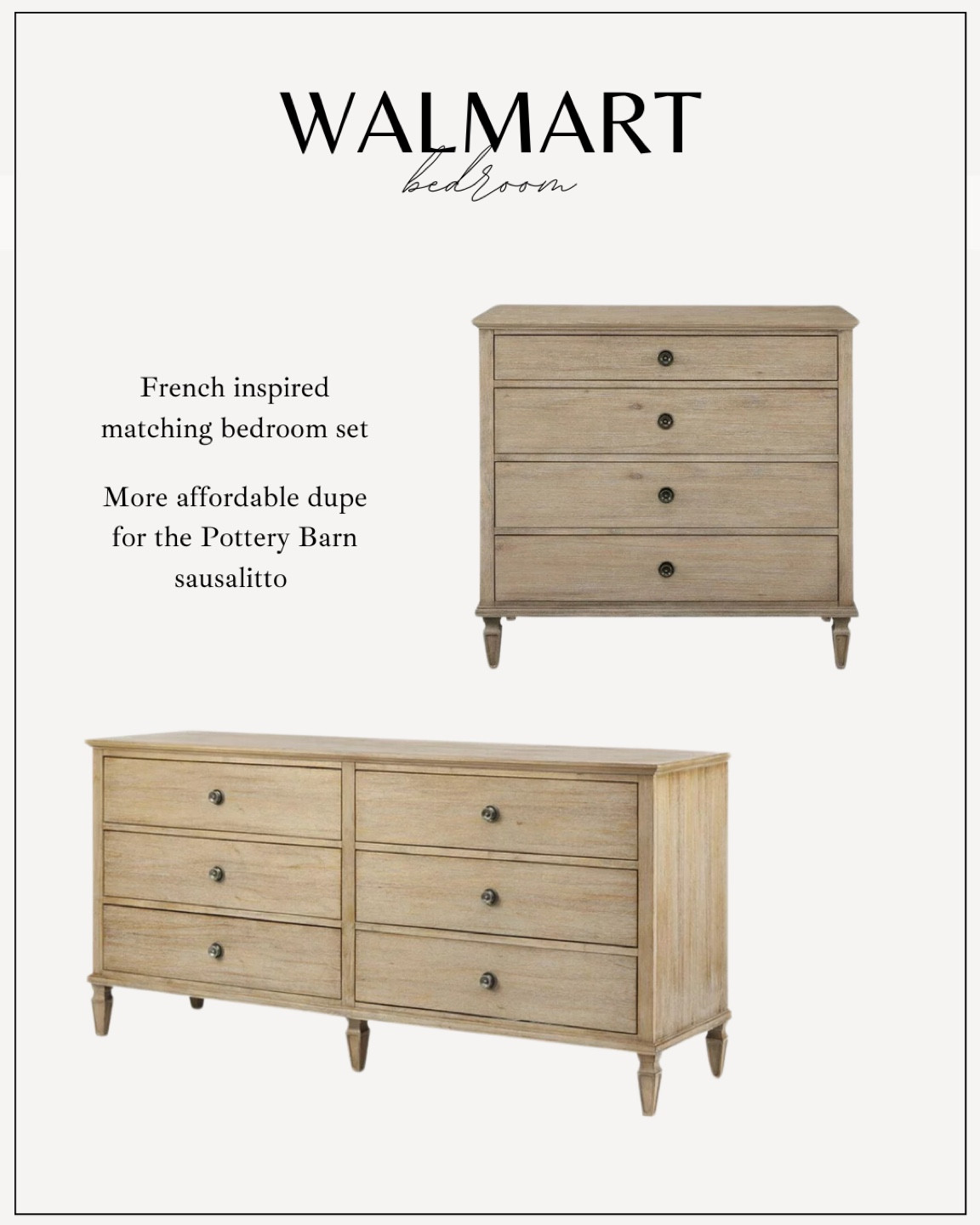 Maison Drawer Rustic Dresser Curated On Ltk