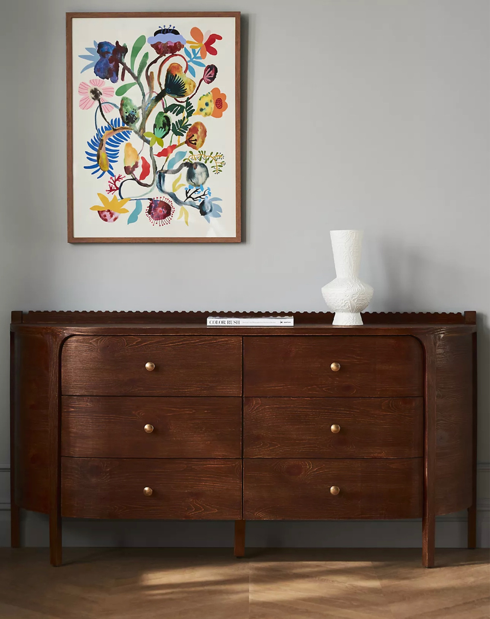 Aria Six Drawer Dresser Curated On Ltk