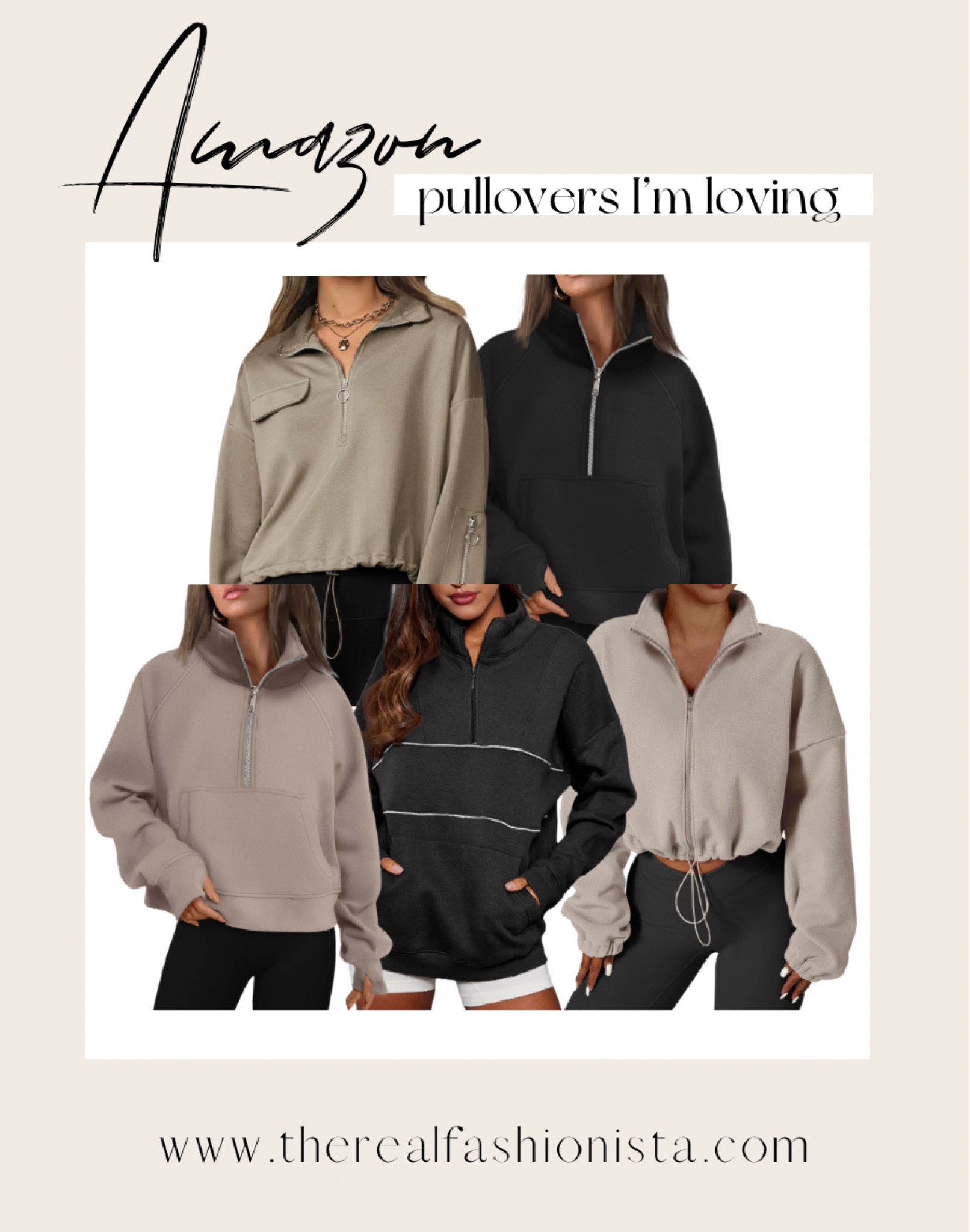 AUTOMET Womens Sweatshirts Half Curated On LTK