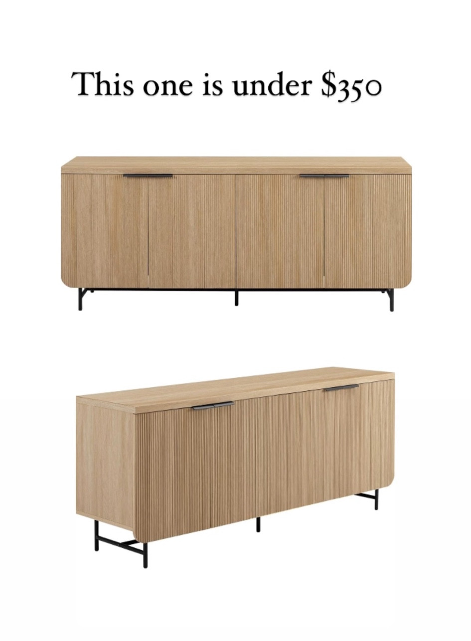 Retro Minimalist Curved Sideboard Curated On LTK