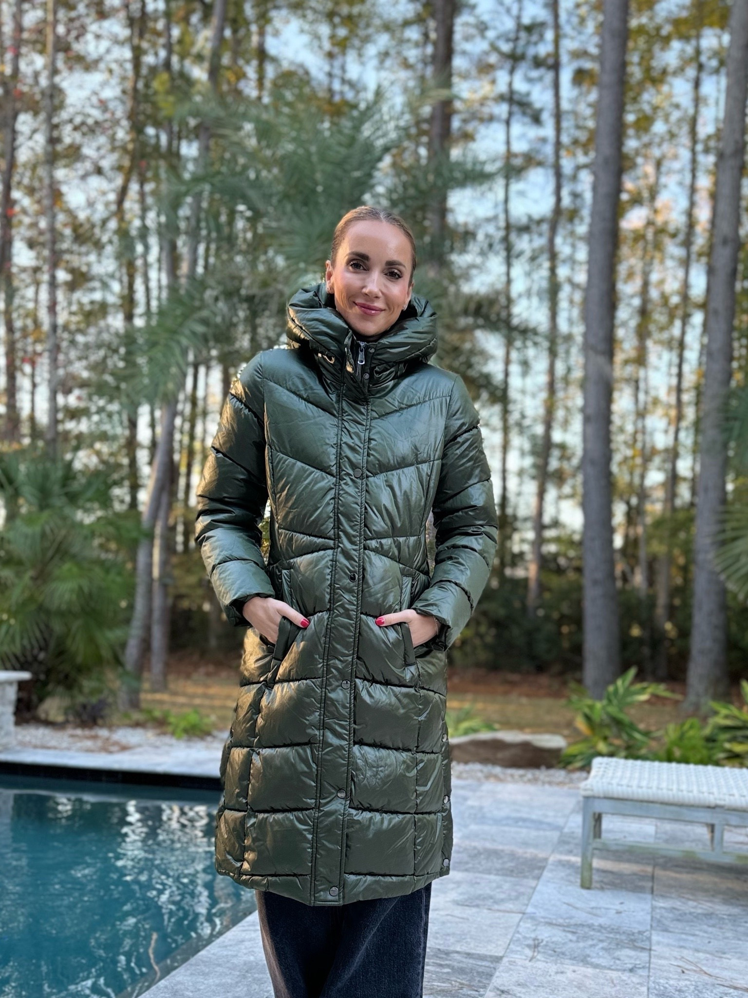 Hooded Quilted Water Repellent Curated On LTK