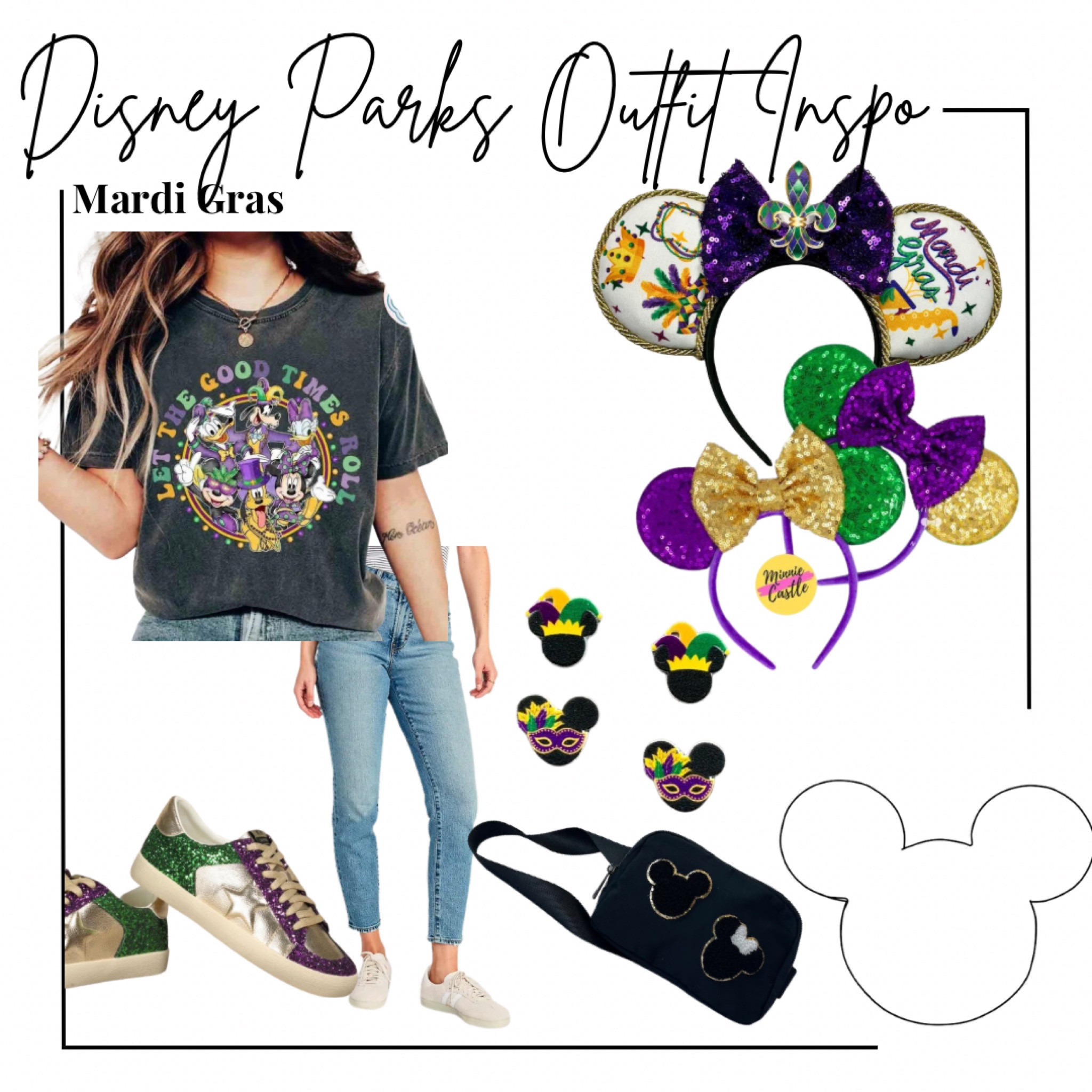 Mardi Gras Mickey Ears Mickey Curated On LTK