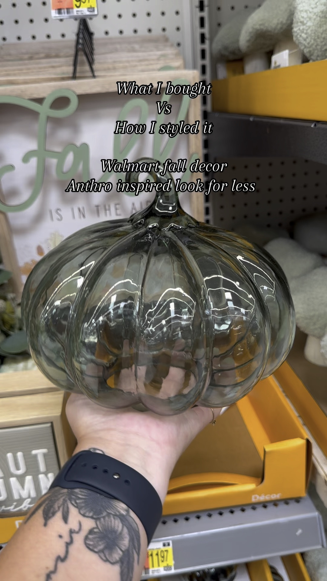 Pumpkins, fall wreaths, fall floral arrangements, baskets, glass pumpkins, table top decor, October, ber months, cozy season, Walmart home, Walmart finds, IYWYK

#cozyhomedecor #neutralhomedecor #homedecor #falldecor #affordablehomedecor #falliscoming #walmartfinds #walmarthome #iywyk

#LTKSeasonal #LTKVideo #LTKHome