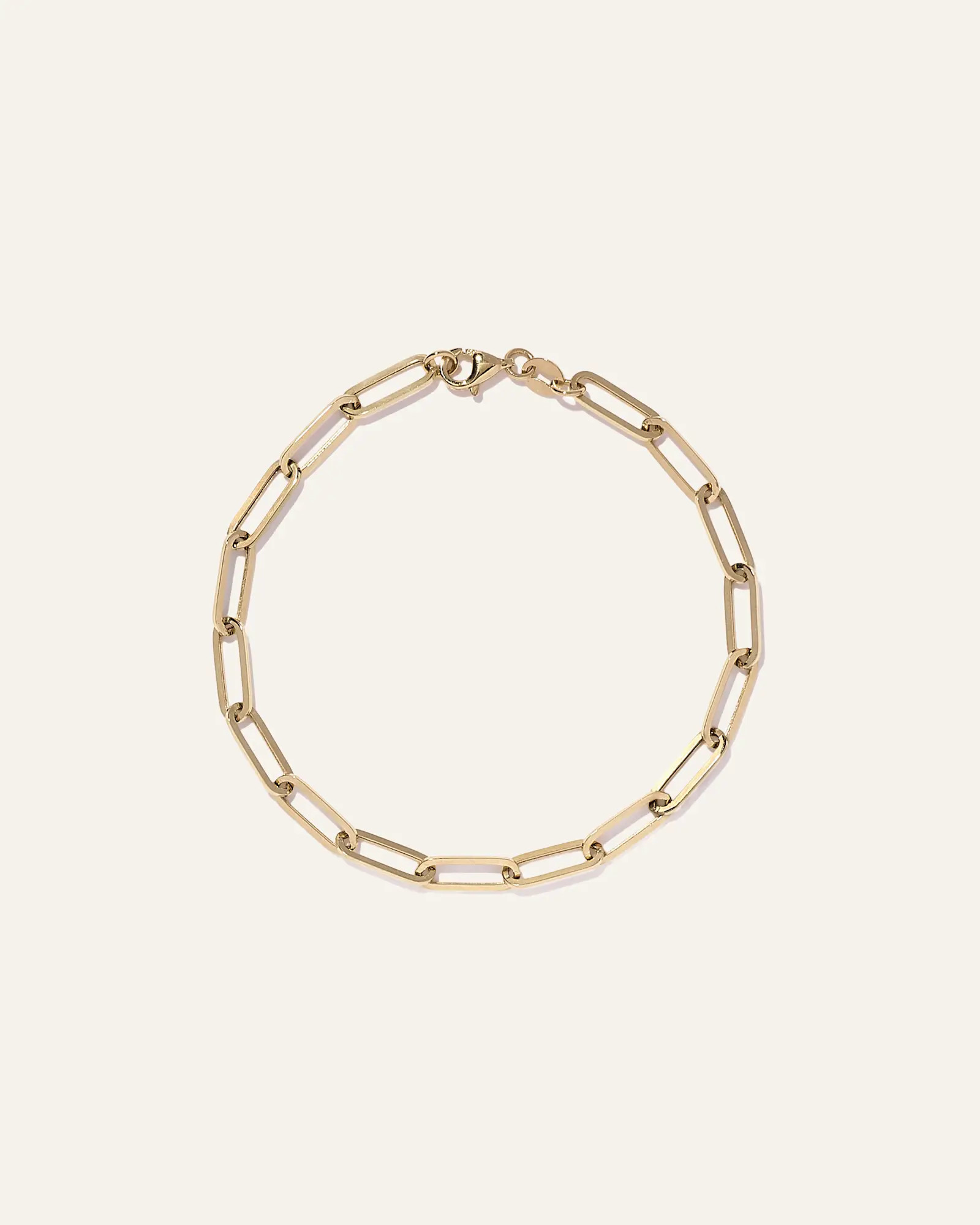 14K Gold Large Paperclip Chain Bracelet | Quince