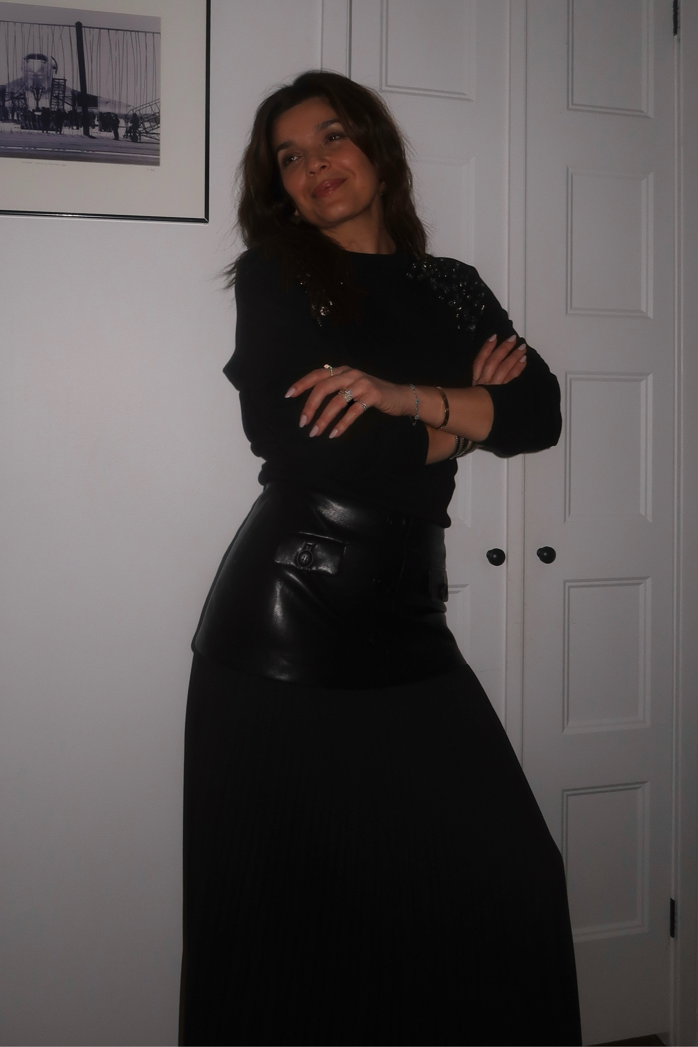 Love the black skirt details! perfect date night look

#LTKParties #LTKStyleTip #LTKSeasonal