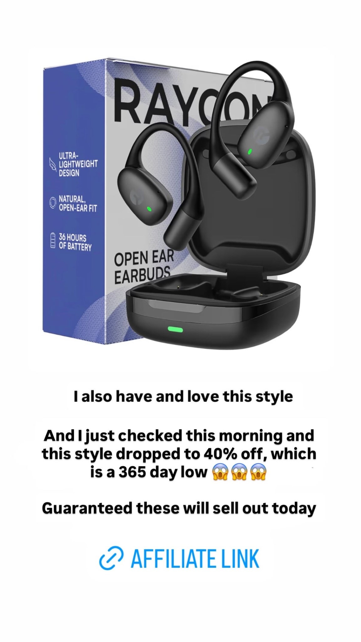 And I just checked this morning and this style dropped to 40% off, which is a 365 day low 😱😱😱

Guaranteed these will sell out today