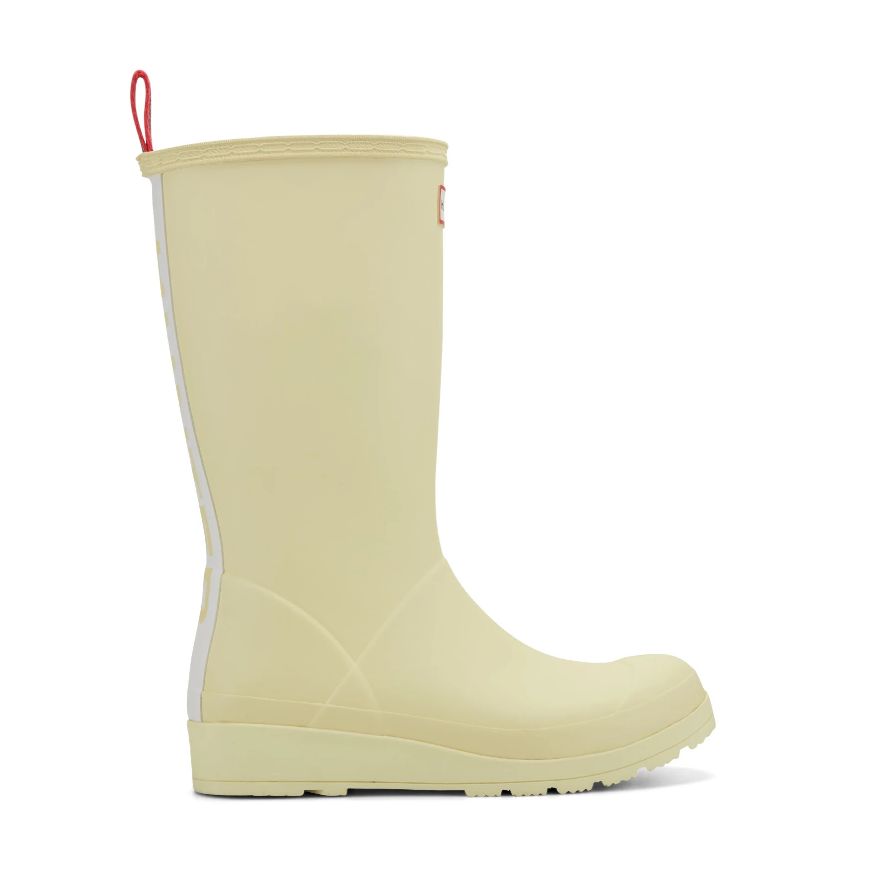 Women's PLAY™ Tall Logo Rain Boots - Light Yellow | Hunter Boots | Hunter Boots