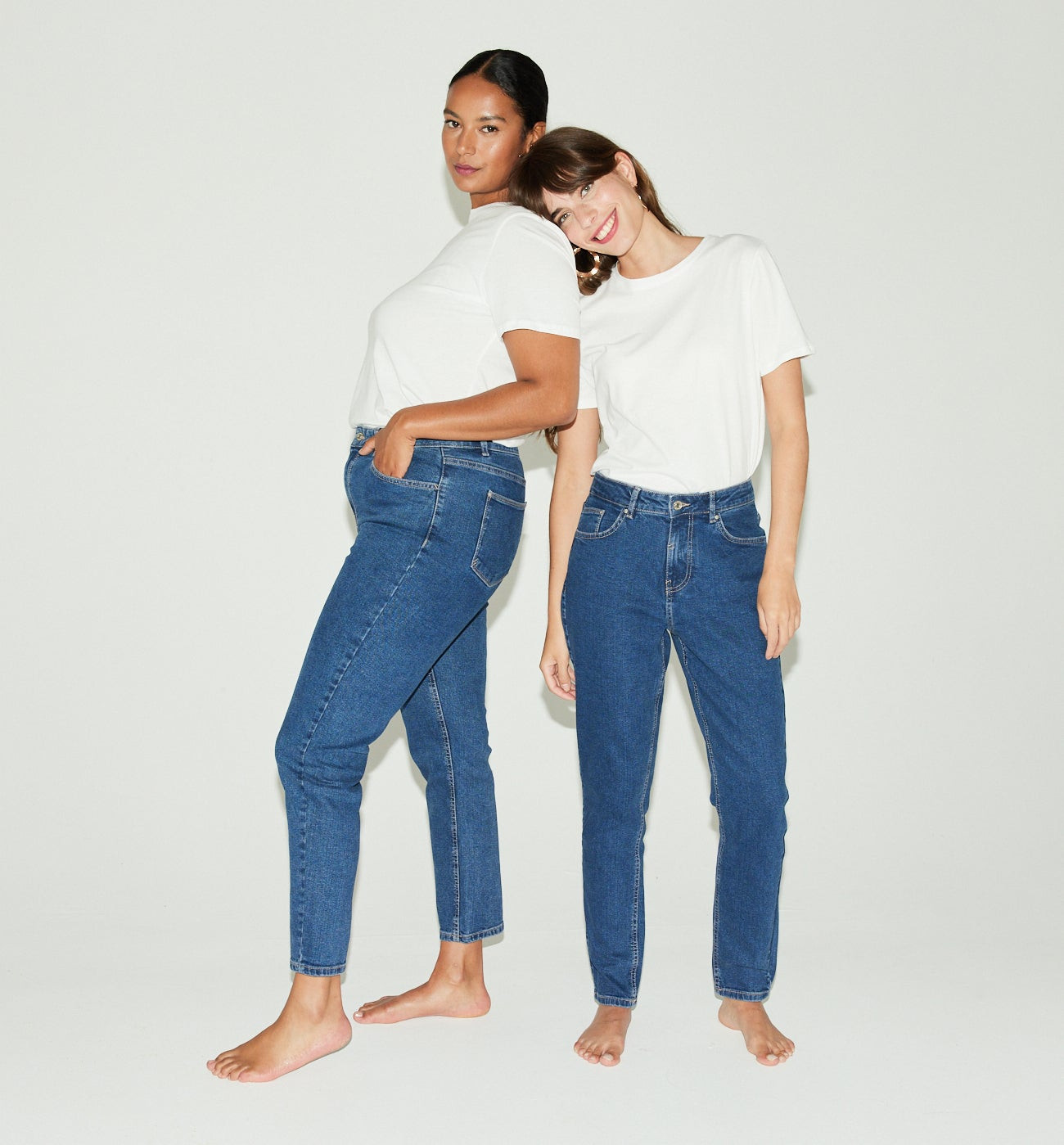 Jean mom taille haute MARCEL - Jean brut | Promod (FR)