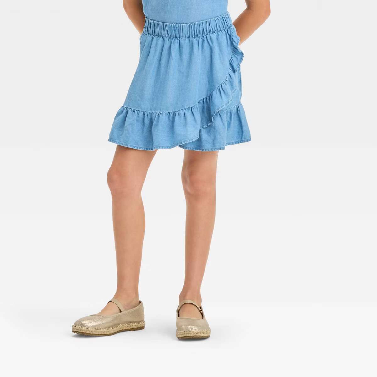 Girls' Ruffle Hem Skort - Cat & Jack™ | Target