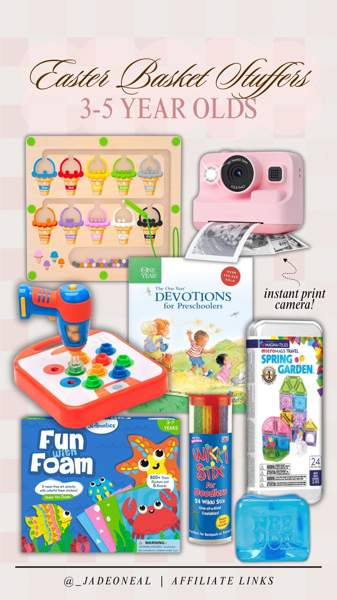 Easter basket stuffer ideas for toddlers 3-5 year olds! 

Trending seasonal kids family Easter spring unique useful games toys Amazon 

#LTKKids #LTKmomlife #LTKSeasonal