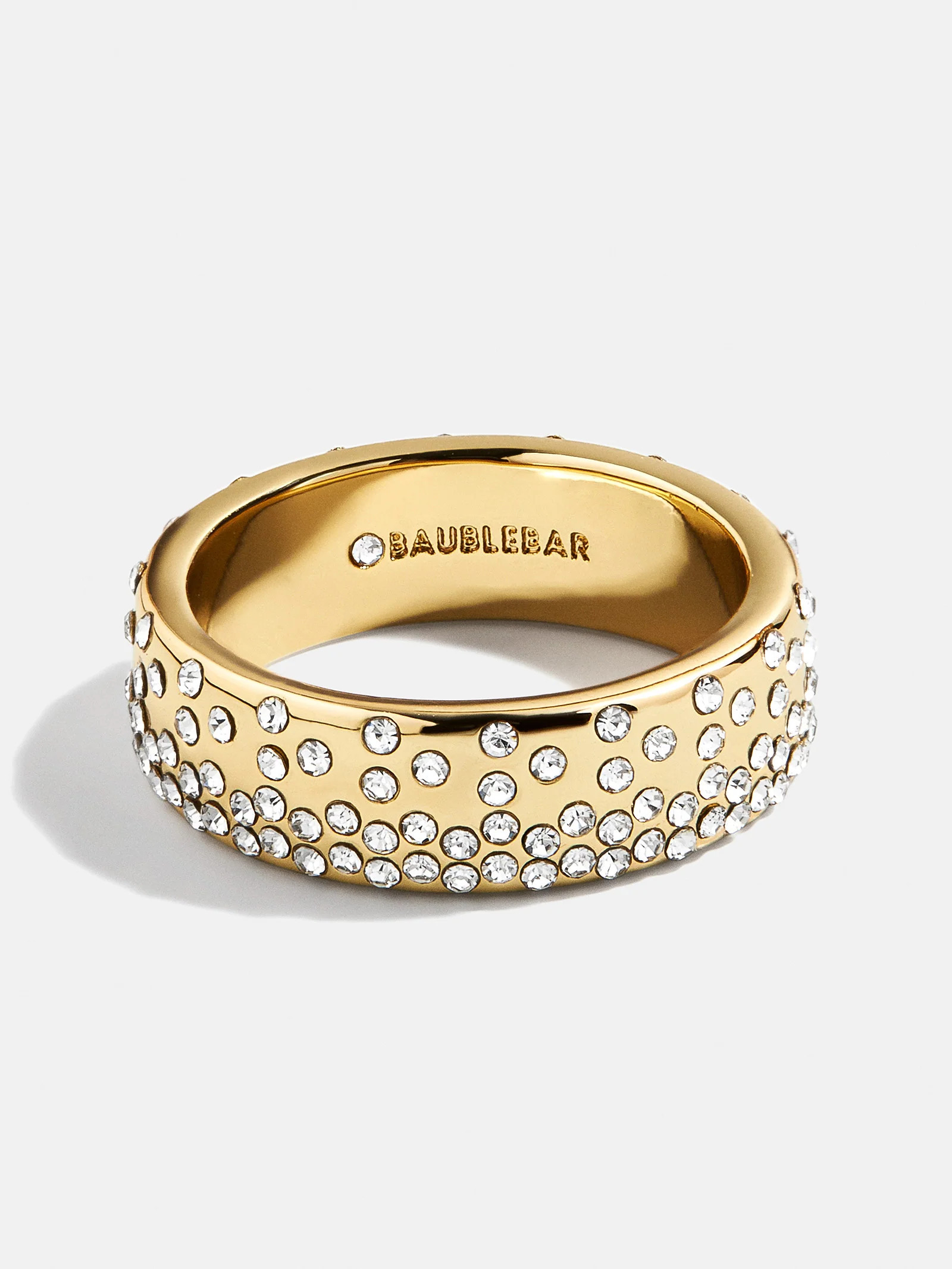 Lola Ring - Gold/Pavé | BaubleBar