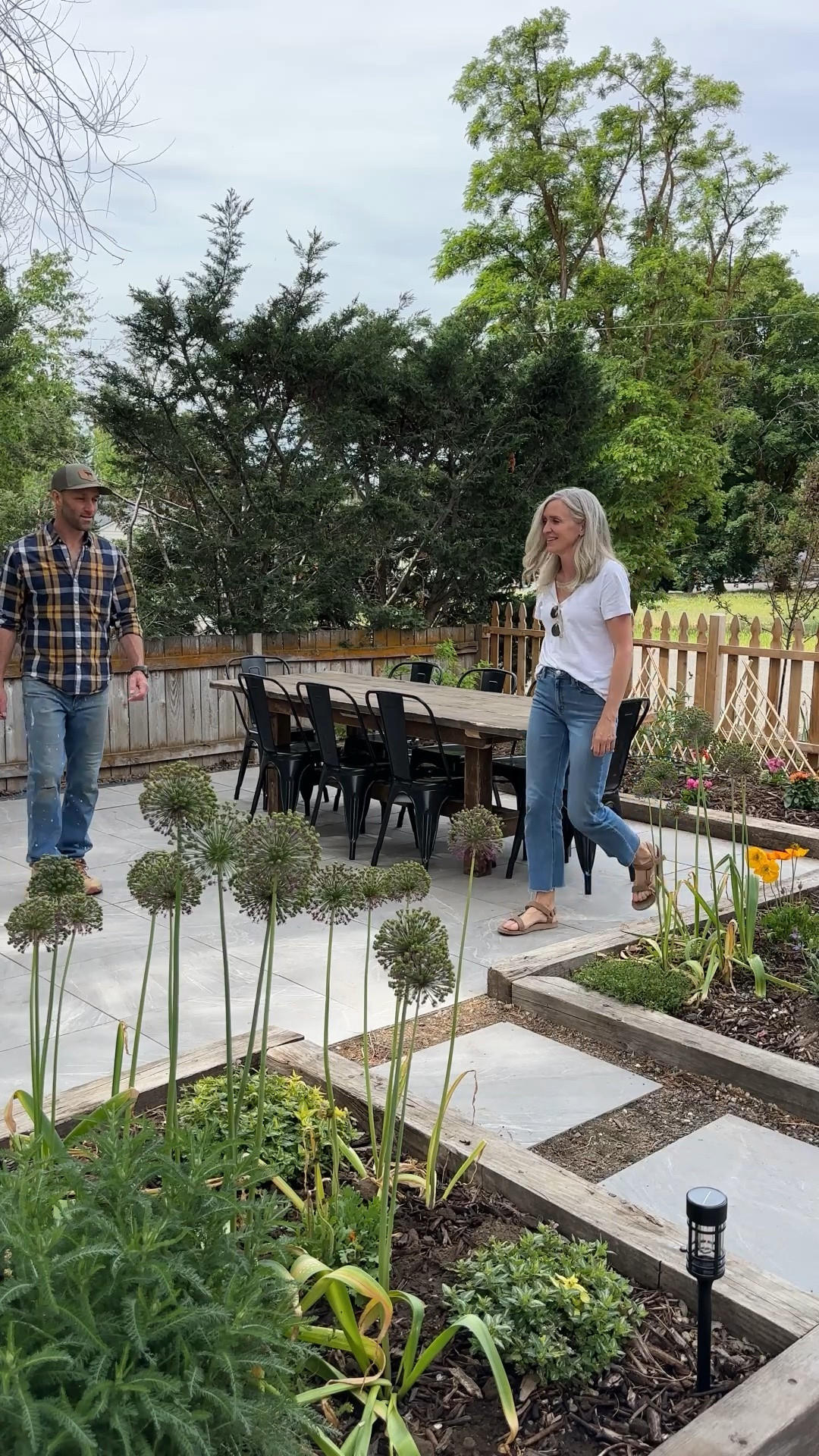 #Ad This is exactly what we hoped for out here: an easy little patio where we can eat dinner, play cards, and linger a bit longer. Linked our @wayfair patio pieces from the Poplar Cottage here!

@wayfair #wayfair #WayfairPartner

#LTKHome