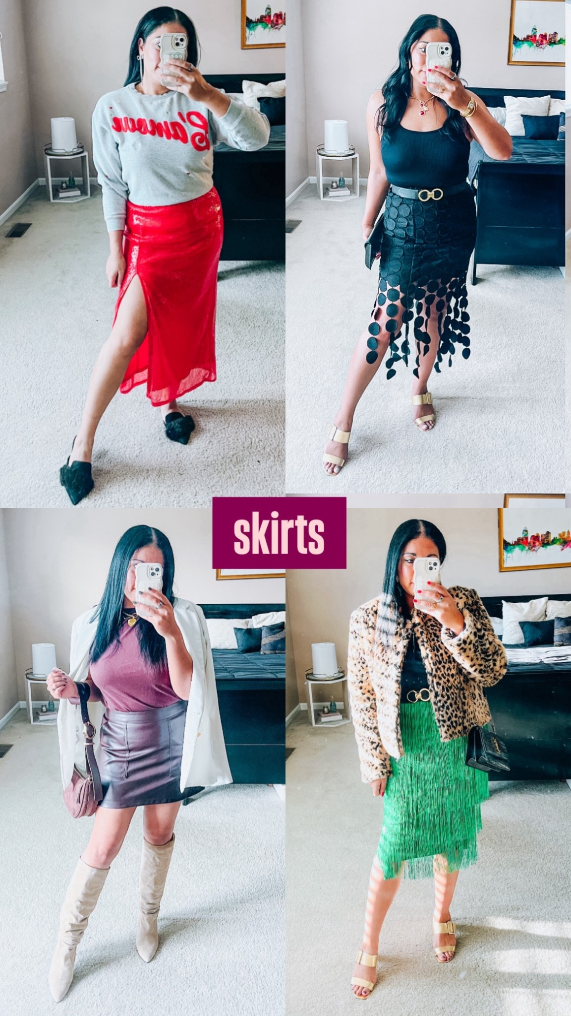 Holiday skirts
Winter skirt outfits
Fringe skirts
Target faux leather skirt


#LTKgrwm #LTKHoliday #LTKSeasonal