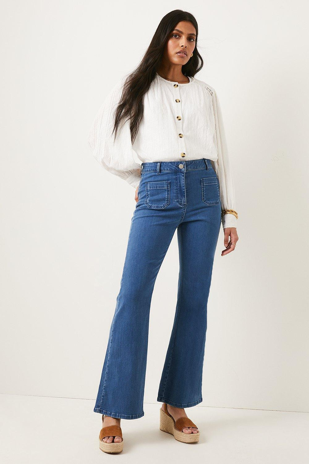 Laura Whitmore Skinny Flare Jean | Oasis UK & IE 