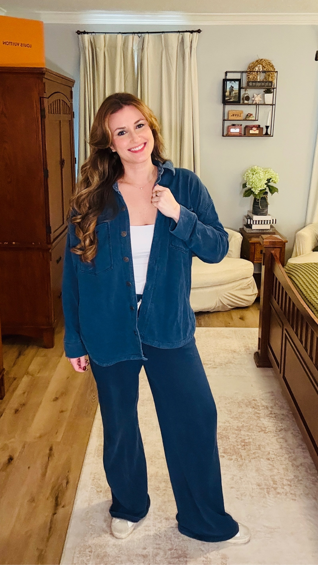 Let’s hit the road and get this vacay under way! Sharing today’s super comfortable travel OOTD. Fits TTS and comes in this darker wash and a lighter wash as well! 

#LTKMidsize #LTKTravel #LTKgrwm