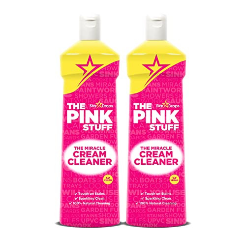 The Pink Stuff Stardrops The Miracle Cream Cleaner 500ml PACK OF 2 | Amazon (US)