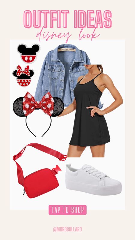 Disney Outfit Ideas | Disney Look | Travel Look | Travel Outfits | Athletic Dress 

#LTKunder100 #LTKunder50 #LTKtravel