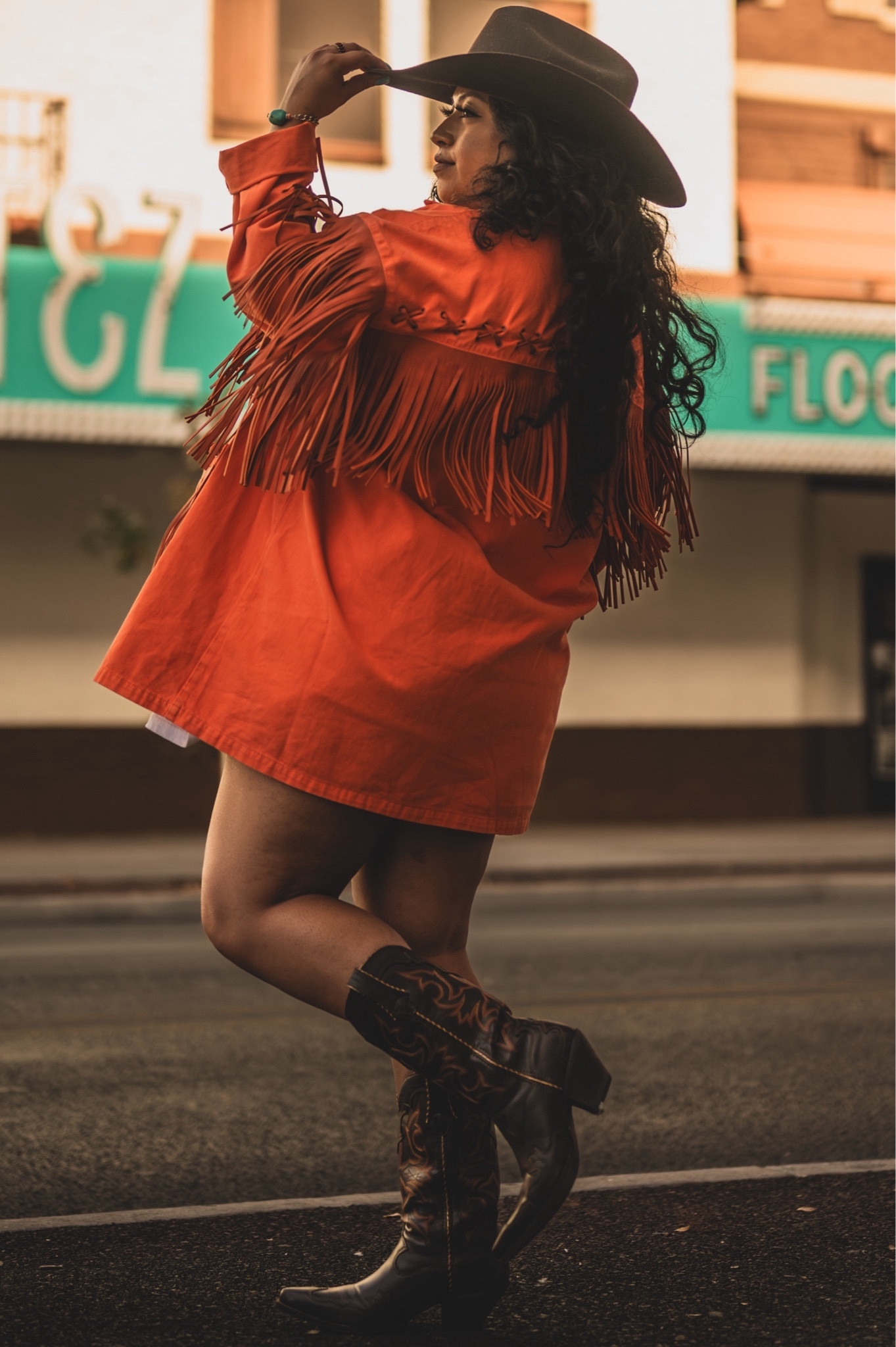 The ultimate fringe jackett

#LTKplussize #LTKstyletip LTKFestiveSaleFR