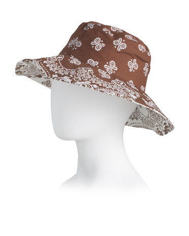 Bandana Print Bucket Hat | Hats, Gloves & Scarves | Marshalls | Marshalls