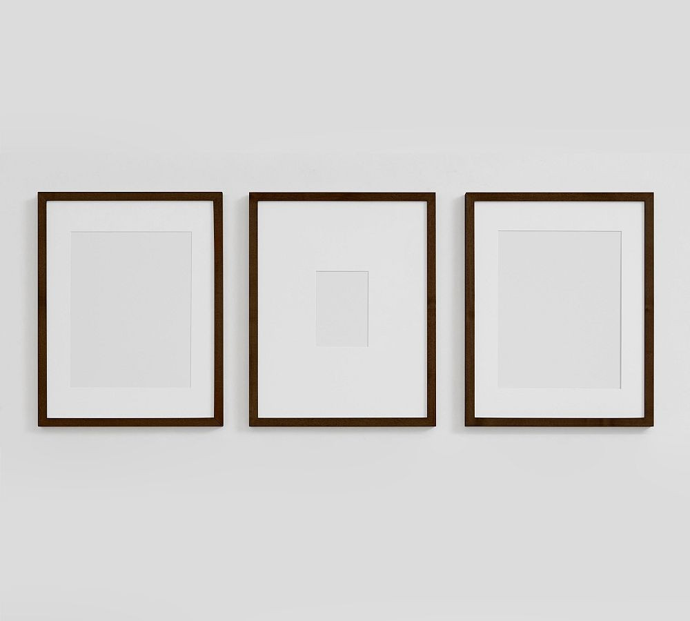 Wood Gallery Set of 3 16""x20"" Frame Dark Walnut | Pottery Barn (US)