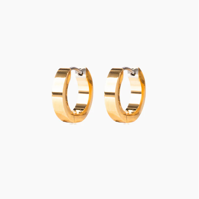 mini city hoop earrings | Tini Lux