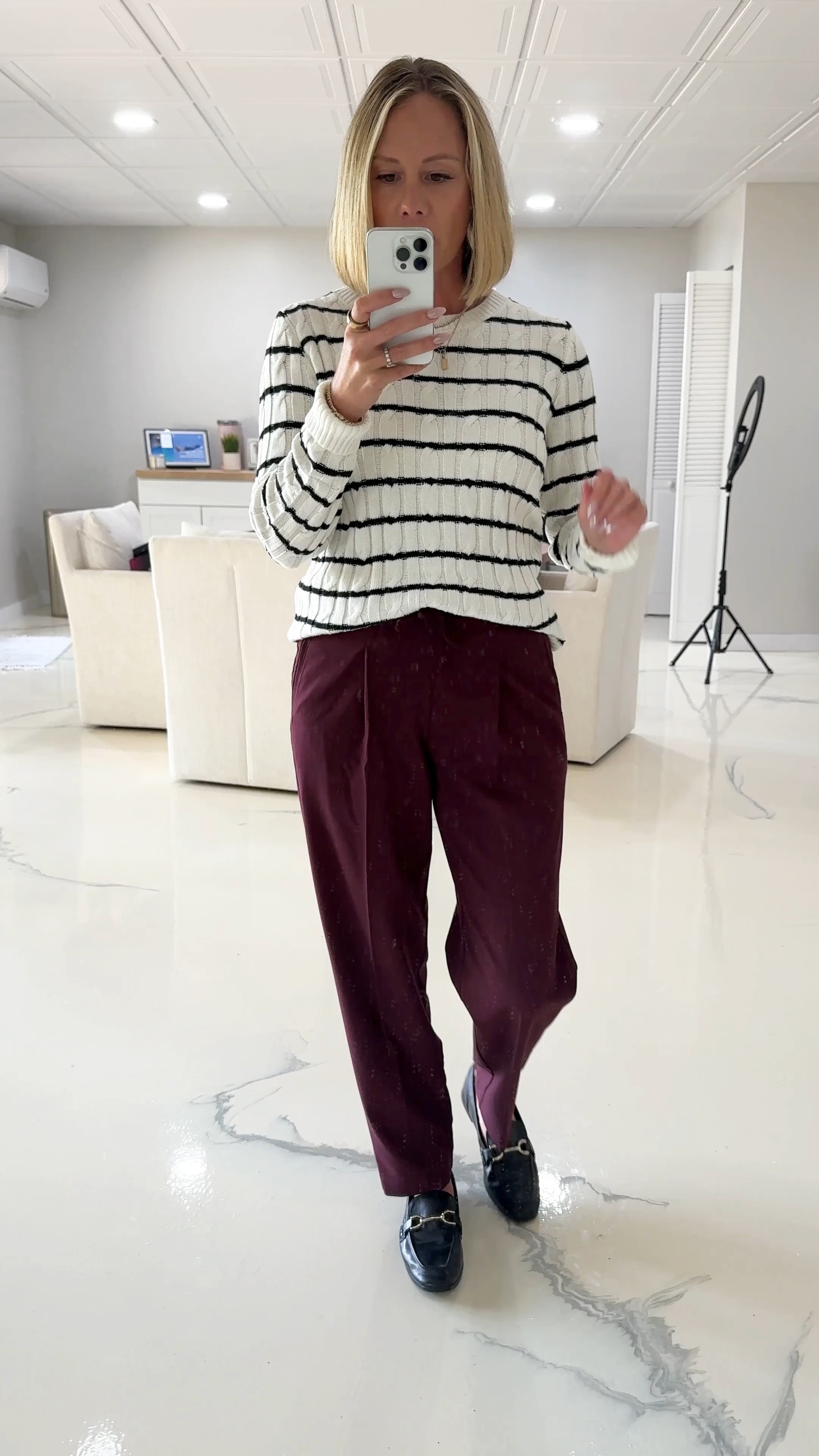 Love these under $20 pull on pants from Old Navy! 

Fashionably late mom
Fall outfits
Teacher outfits
Workwear 
Casual outfits
Amazon fashion
Denim jacket 
Black loafers 