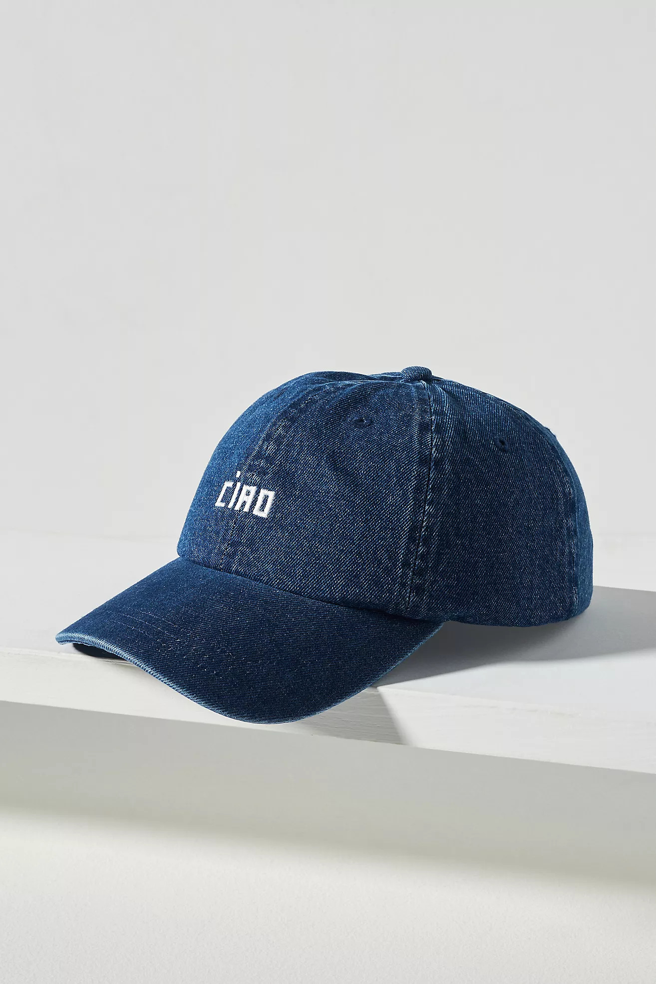 Clare V. Denim Ciao Baseball Hat | Anthropologie (US)