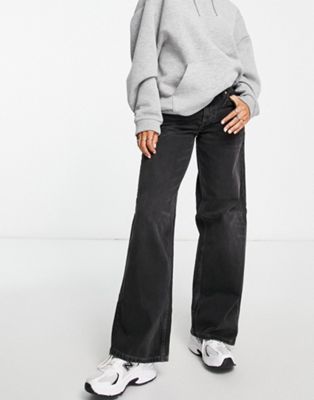 Weekday - Ample - Jean baggy à taille basse - Noir | ASOS (Global)