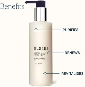 ELEMIS Dynamic Resurfacing Facial Wash | Daily Refining Enzyme Gel Cleanser Gently Exfoliates, Pu... | Amazon (US)