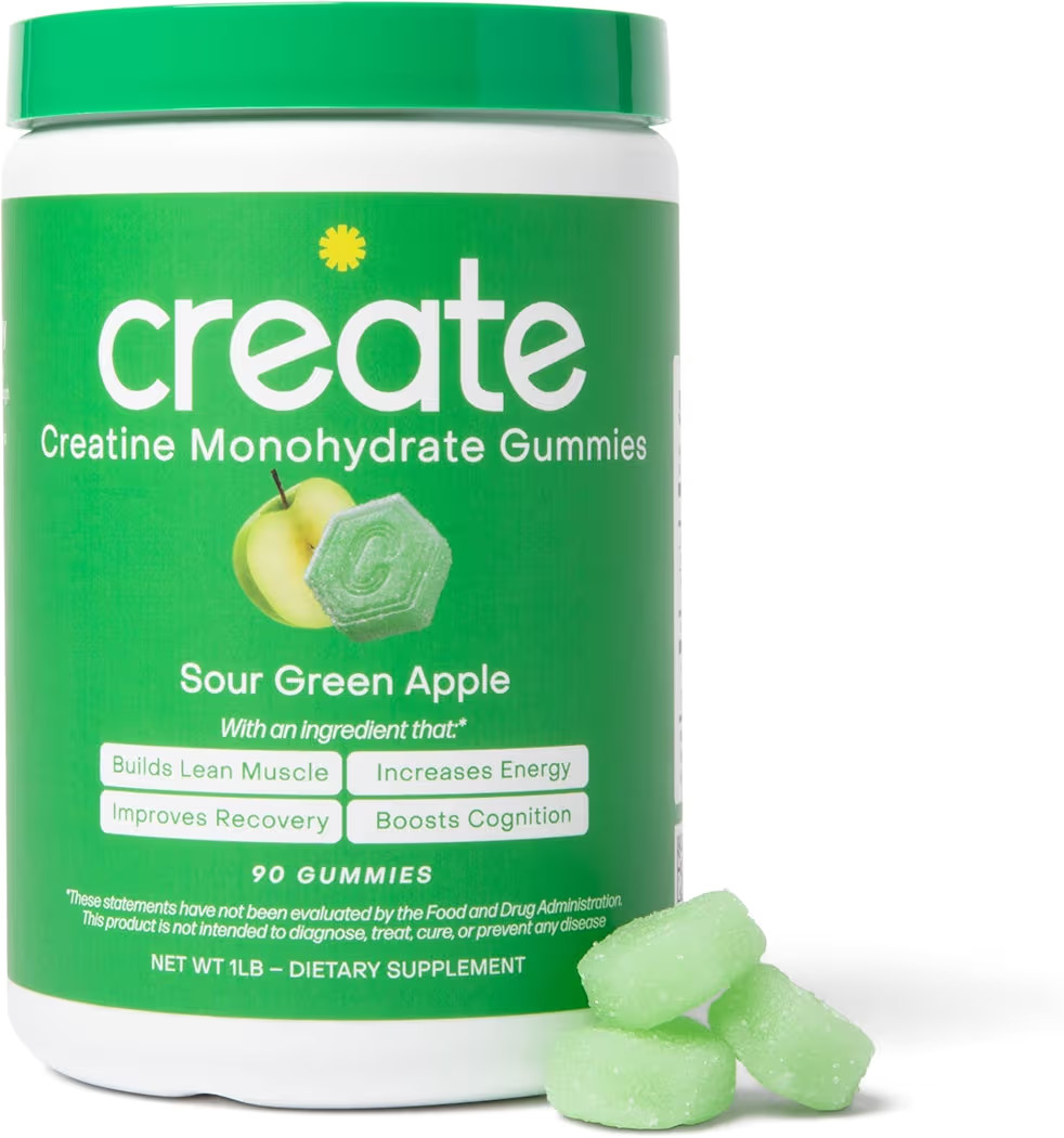 Creatine Monohydrate Gummies for Men & Women - Boost Focus, Strength, and Endurance, Anti-Melting... | Amazon (US)