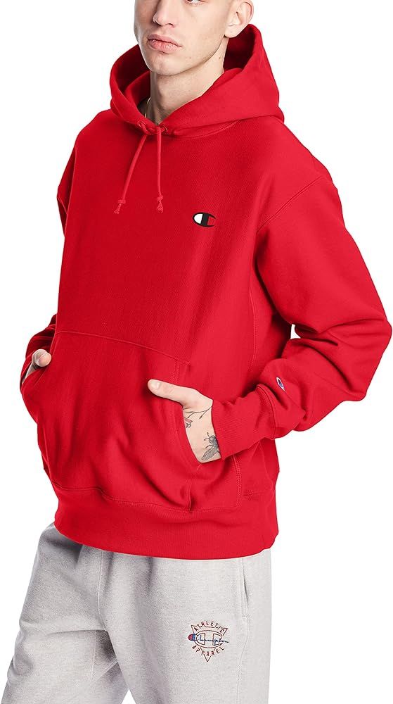 Champion Men's Hoodie, Reverse Weave Fleece Comfortable Pullover Sweatshirt for Men, Graphic | Amazon (US)