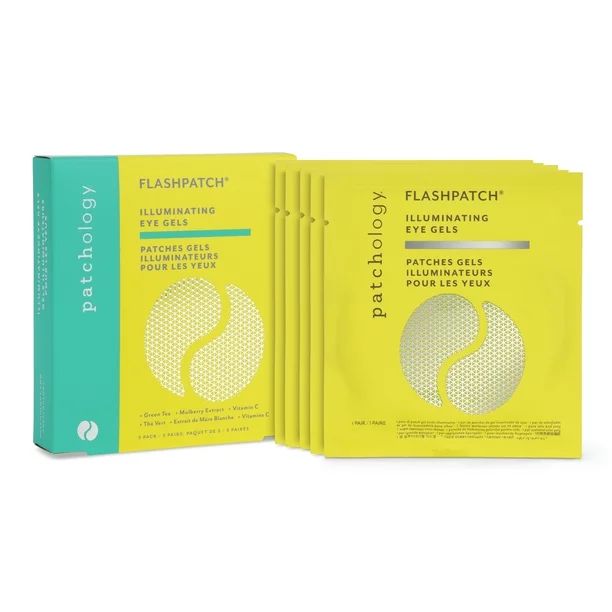 Patchology FlashPatch Illuminating Eye Gels 5 Pairs/Box | Walmart (US)
