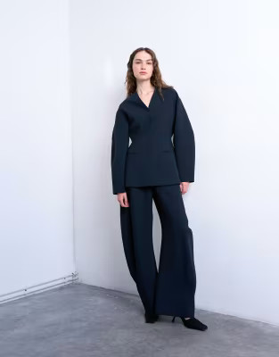 Structured Navy Suit Co ord | ASOS (Global)
