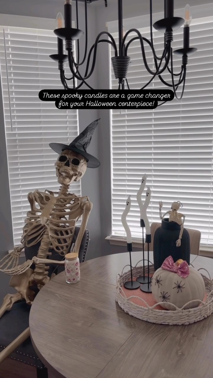 Spooky candles for the win!! Slow burners & super cute for a Halloween centerpiece 🕯️👻

#LTKVideo #LTKParties #LTKSaleAlert