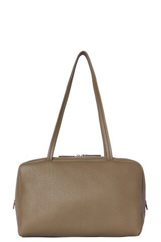 The Row Astra Bowling Bag in Smoked Taupe ANS. Size all. | FWRD 
