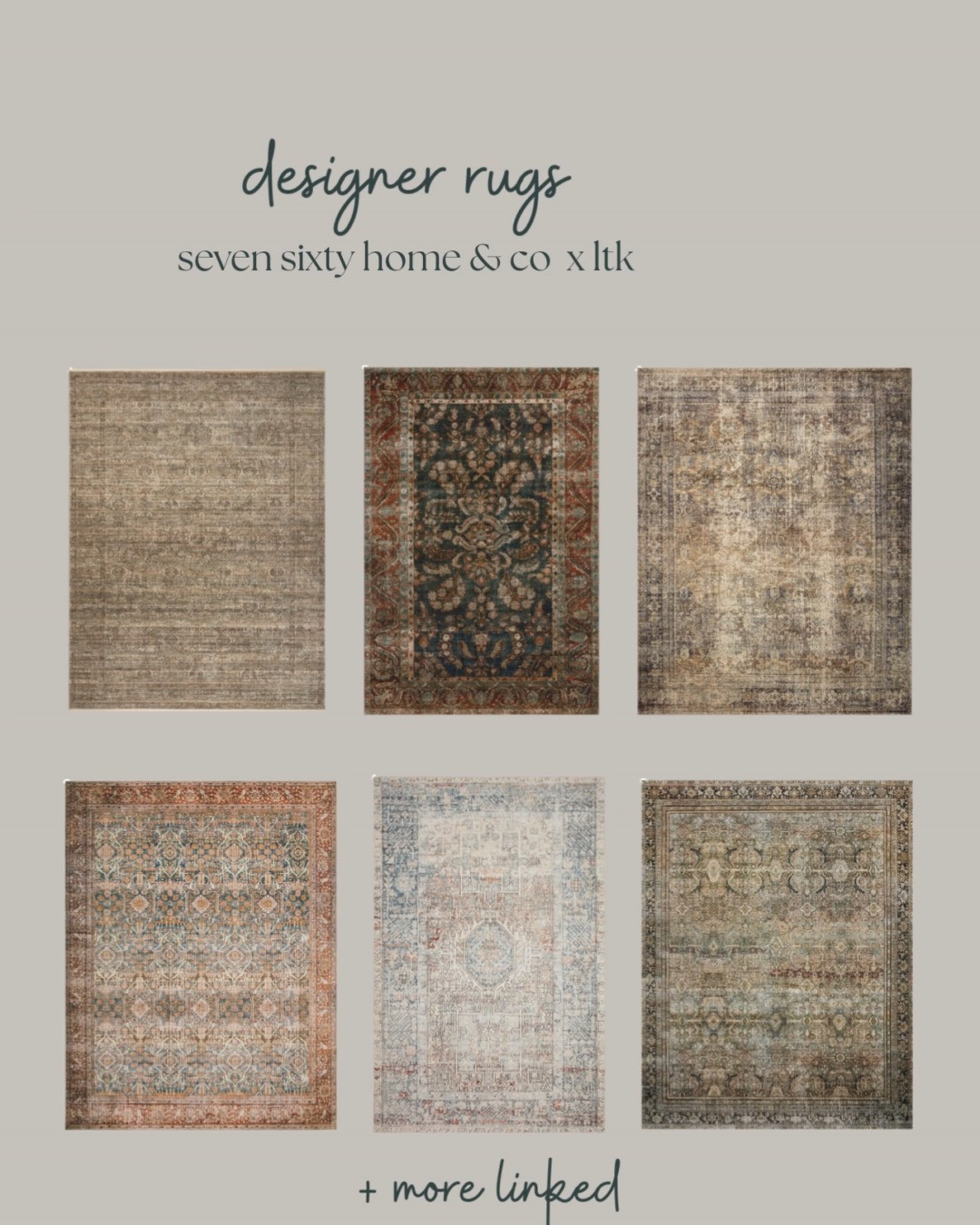 Designer Rugs Up to 75% Off — Amber Lewis + CLJ Picks

designer rugs on sale, rugs usa sale, amber lewis rugs, chris loves julia rugs, vintage style rugs, neutral rugs for living room, traditional patterned rugs, cozy home rugs, area rugs on sale, affordable designer rugs, living room rug ideas, bedroom rugs, entryway rugs, washable rugs, 9x12 rugs on sale, 8x10 rugs, neutral home decor, home refresh 2026, classic home style rugs, modern traditional decor 

 #LTKHome #LTKSaleAlert