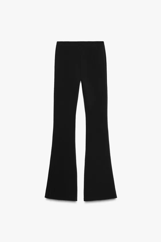 STRETCH FLARE TROUSERS | Zara UK