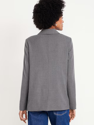 Classic Double-Weave Blazer | Old Navy (US)