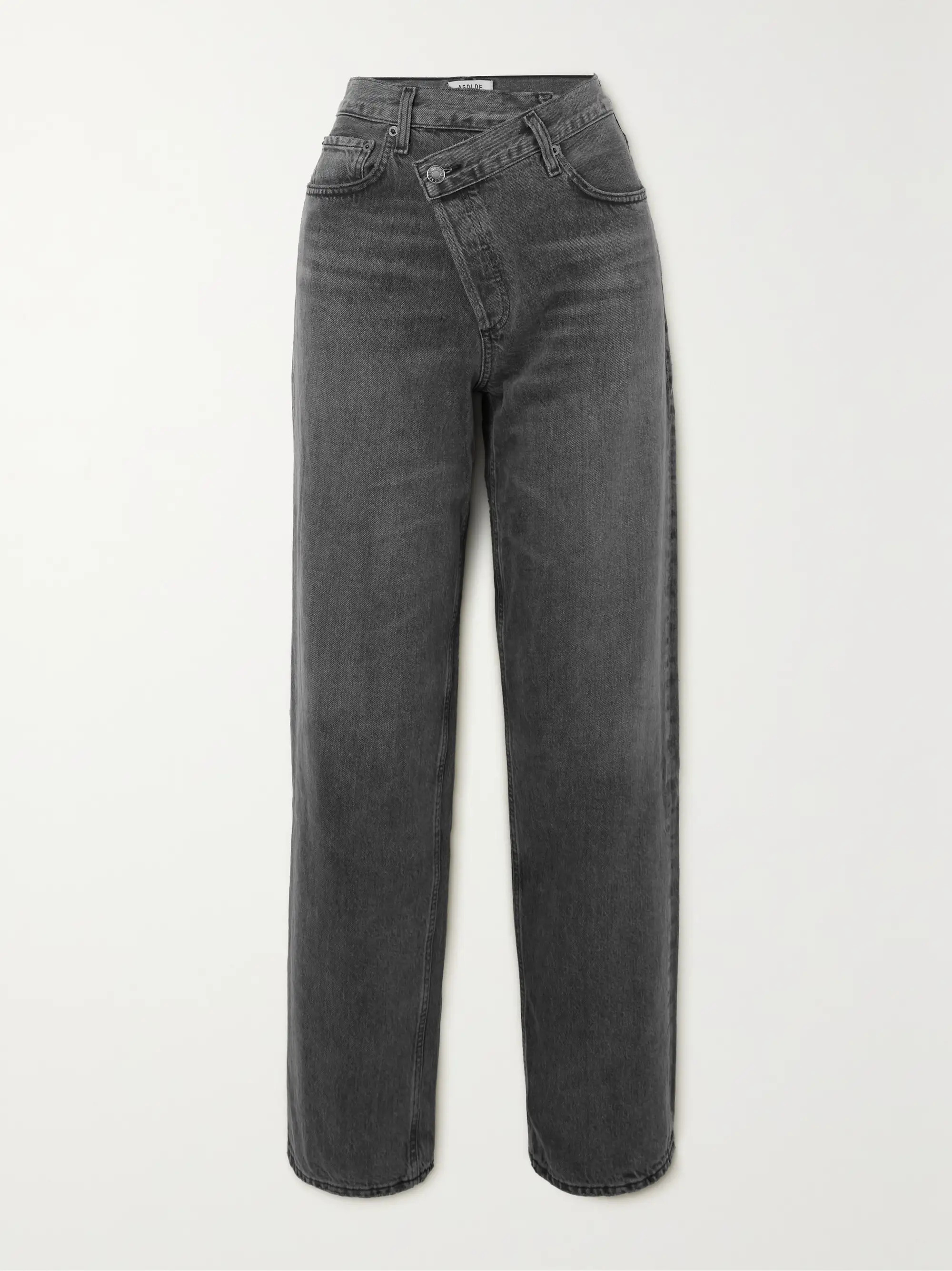 Criss Cross Upsized high-rise tapered organic jeans | NET-A-PORTER (UK & EU)