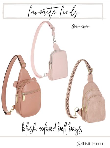 Favorite blush belt bags on Amazon. Perfect for spring & summer! Comes in other colors and patterns. 

Belt bag, bags, Amazon finds, Amazon fashion, spring fashion, Amazon style 

#LTKtravel #LTKitbag #LTKstyletip