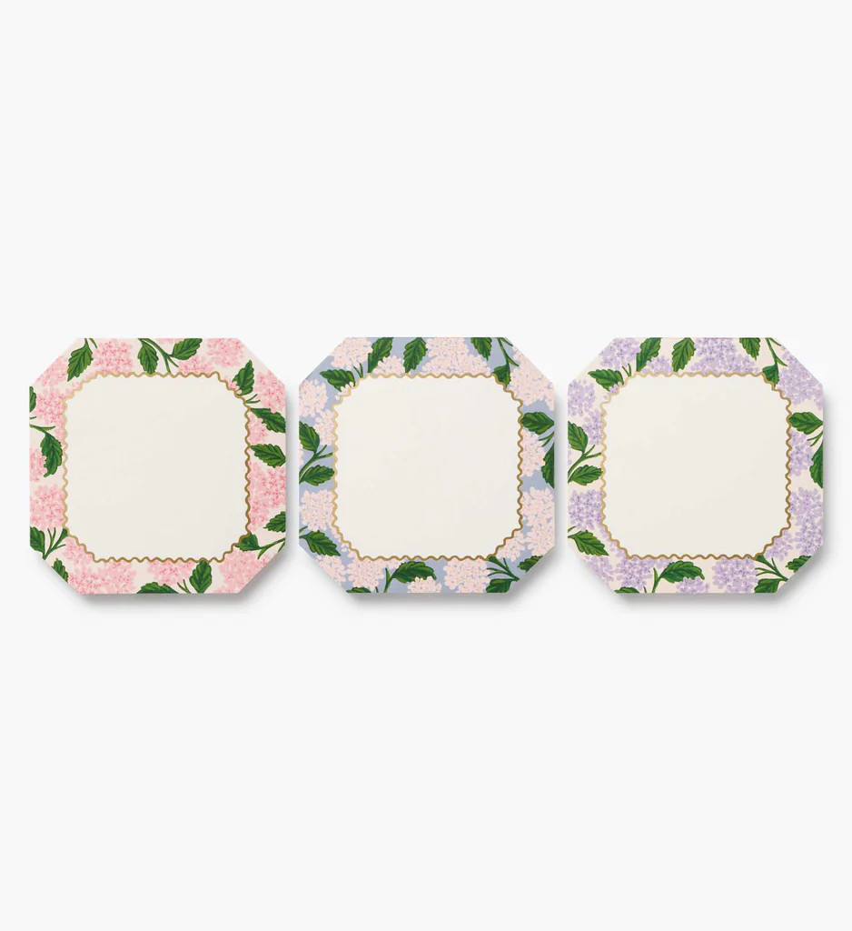 Mini Notepad Trio - Pink Hydrangea | Rifle Paper Co.