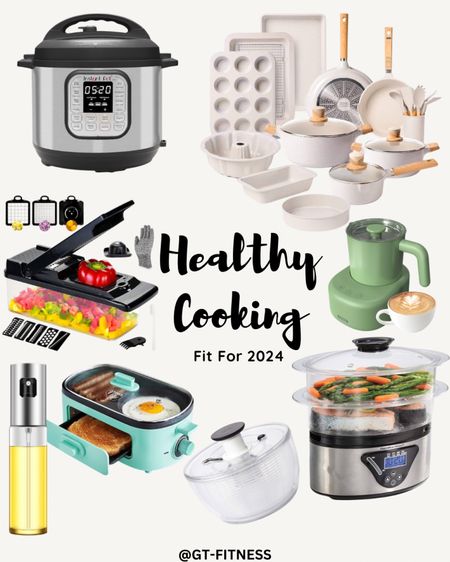 Healthy cooking has never been more convenient than it is now! The only part we have to do is PREP! With these easy to use tools, prepping and eating healthy will help get you #fit for 2024! 

#LTKhome #LTKHoliday #LTKSeasonal