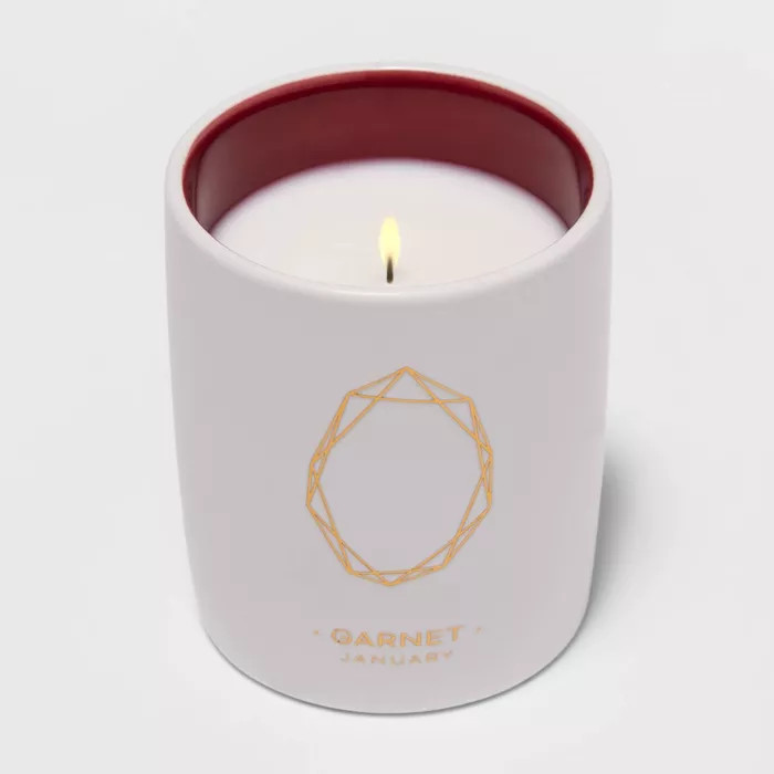 7oz Birthstone Ceramic Jar Amethyst Candle - Project 62™ | Target