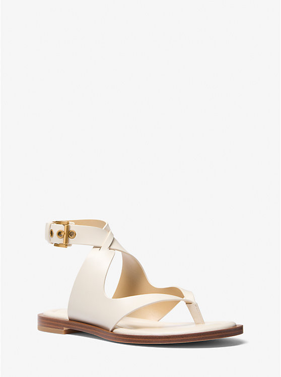 Irene Leather Wrap Sandal | Michael Kors US