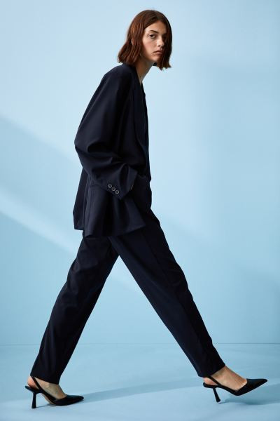 High-waisted tailored trousers | H&M (UK, MY, IN, SG, PH, TW, HK)