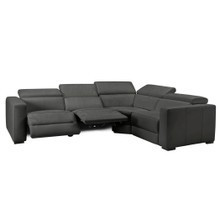 Verona Reclining Leather Sectional | Z Gallerie