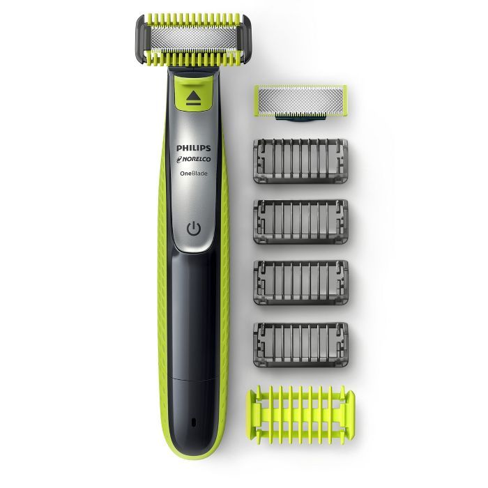 Philips Norelco OneBlade Hybrid Rechargeable Men's Electric Face & Body Trimmer - 10pc - QP2630/7... | Target