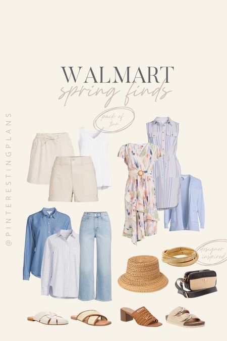 Walmart spring finds. So many of these are giving me coastal grandmother vibes. 

Spring clothes, spring ootd, spring accessories 

#LTKworkwear #LTKSeasonal #LTKunder50