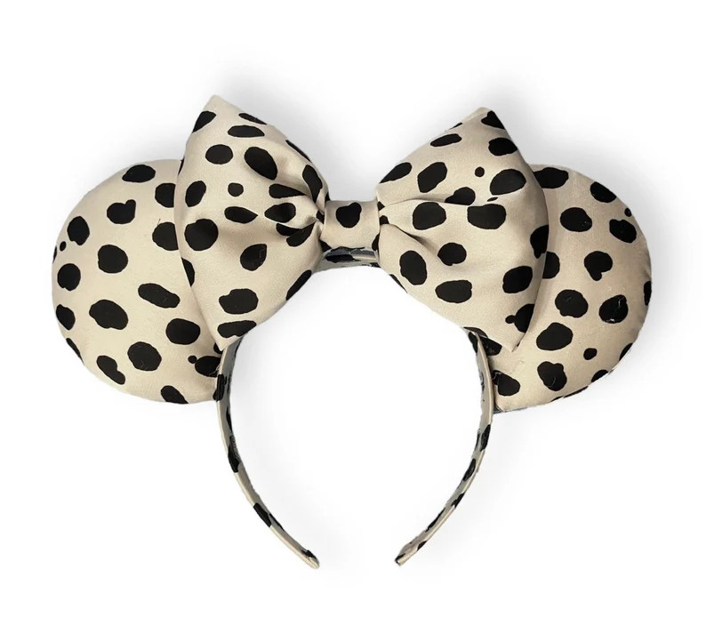 Animal Print Satin Ears | Etsy (US)